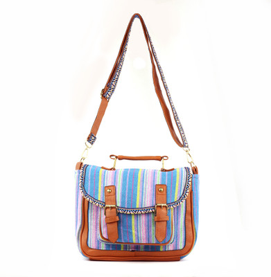 

RAMPOSH Women Casual Multicolor Cotton Sling Bag