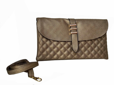 

ALIVE Girls Casual Grey Leatherette Clutch