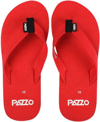 

Pazzo Flip Flops, Red