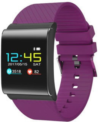 

Diggro DB-01 Smart Bracelet OLED Screen Blood Oxygen Monitor Android IOS Smartwatch(Purple Strap Free Size)