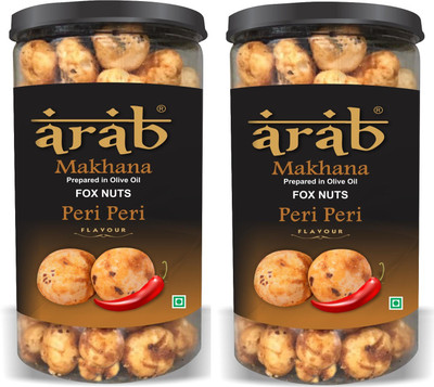 

Arab Roasted Makhana - Peri Peri(160 g, Pack of 2)