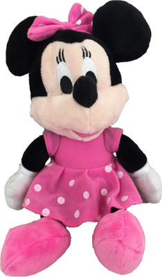 

CREATIVEVILLA MINNIE MOUSE SOFT PLUSH - 22 cm(Pink)