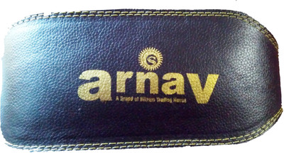 

Arnav Weight Lifting Gym Belt With 6 Inch Back Support for More Comfortab Light and Heavy Exercise With Steel Roller Buckle Foam Padded Back & Abdomen Support(Black