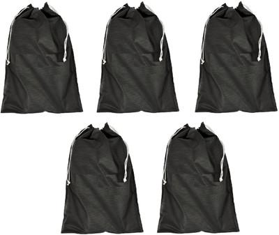 

Addyz Pack of 5 Shoe Pouch Shoe Cover Shoe Kit(Black)