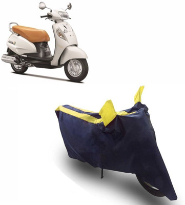 Flipkart SmartBuy Two Wheeler Cover for Suzuki(Access SE, Yellow, Blue)