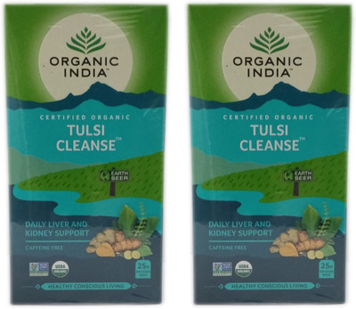 

Organic India Tulsi Cleanse (Pack of 2)(40 g)