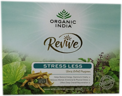 

Organic India Revive Stress Less Stress Relief Program(1 No)