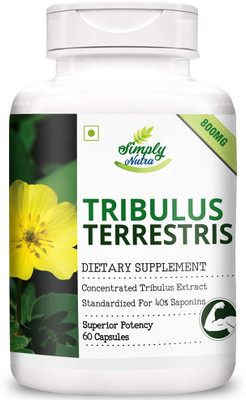 

Simply Nutra Tribulus Terrestris Gokshura for Strength & Stamina(60 No)
