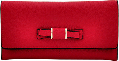 

Mark & Keith Women Casual Red Artificial Leather Wallet(9 Card Slots)