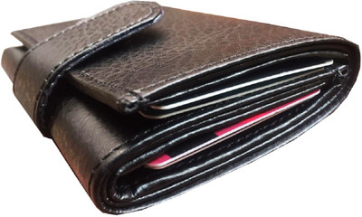 

Poland Boys Black Artificial Leather Wallet(7 Card Slots)