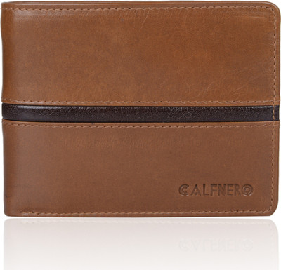 

Calfnero Men Casual Brown Genuine Leather Wallet(4 Card Slots)