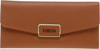 

Esbeda Women Tan Artificial Leather Wallet(9 Card Slots)