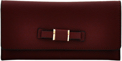 

Mark & Keith Women Evening/Party Brown Artificial Leather Wallet(9 Card Slots)
