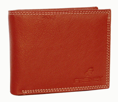 

FRENZY Men Brown Genuine Leather Wallet(6 Card Slots)