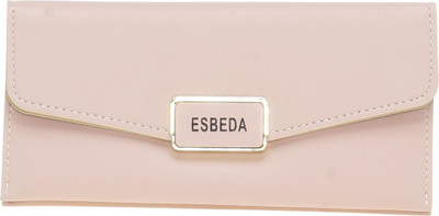 

Esbeda Women Pink Artificial Leather Wallet(9 Card Slots), L-pink
