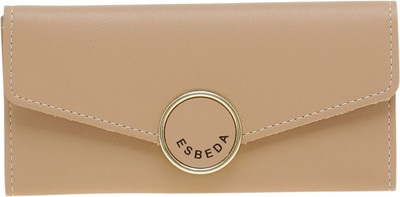 

Esbeda Women Beige Artificial Leather Wallet(13 Card Slots)
