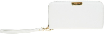 

Esbeda Women Formal White Artificial Leather Wallet(13 Card Slots)