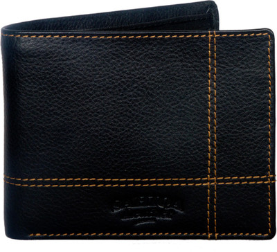 

SAHIQA LEATHER Boys Black, Tan Genuine Leather Wallet(6 Card Slots)
