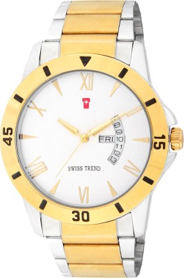 Swiss Trend ST2287 Luxury Day & Date Watch  - For Men   Watches  (Swiss Trend)