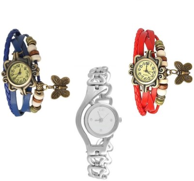 Freny Exim Time Is So Precious To Us Enjoying Fine Timepiece Of Combo Watch  - For Girls   Watches  (Freny Exim)