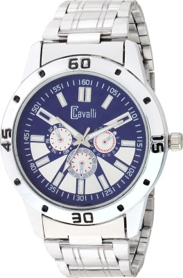 Cavalli CW 440 Blue Dial Stainless Steel Exclusive Watch  - For Men   Watches  (Cavalli)