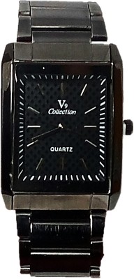 ST GENTS V9 GENTS FANCY ALL BLACK METAL STRAP Watch  - For Men   Watches  (ST GENTS)