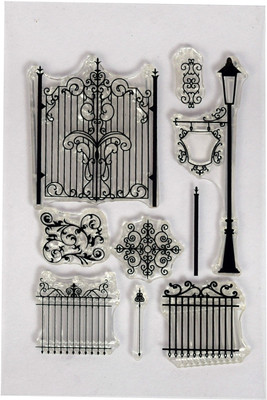 

Vardhman Clear Rubber stamp Big Size no 01 used in textile & block printing, card & scarpbook making