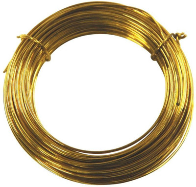 

Sparkle Jewellery Making BRASS WIRE 20GUAGE0.81MM250-001