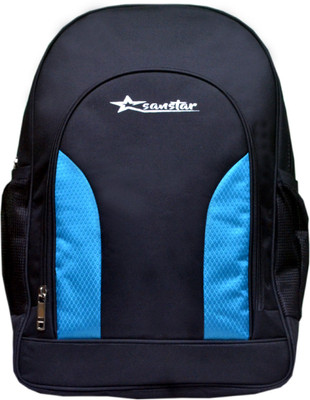 

sanstar SNBLPB112 32 L Backpack(Multicolor), Black;peacock blue