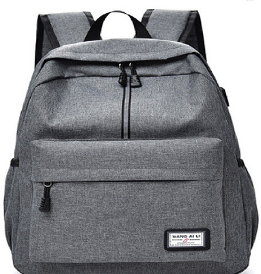 

Aeoss backpack autumn and winter men and women student bags USB outdoor leisure Travel bag 20 L Backpack(Grey)
