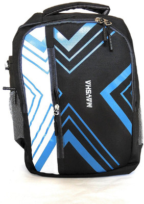

Must Visit Multipurpose back pack Black and Blue Waterproof Backpack(Black, Blue, 10 L)