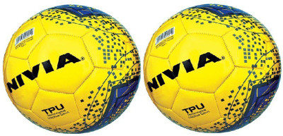Nivia 'Revolvo' (Pack of 2) (Color On Availability) Football - Size: 5(Pack of 2, Multicolor) available at flipkart for Rs.999