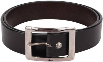 

Apro Men Formal Black Artificial Leather Belt