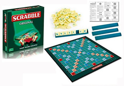

Akrobo Mini Scrabble for Travel Board Game