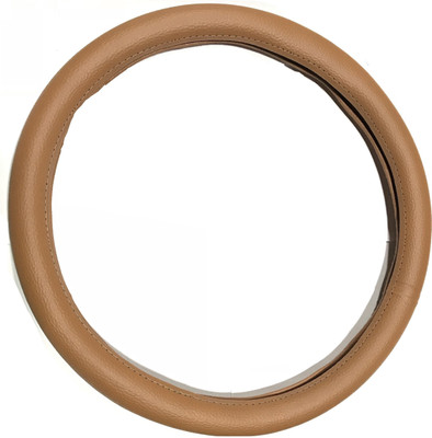 AUTOGARH Steering Cover For Tata Sumo Grande(Tan, Leatherite)