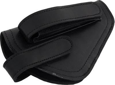 

Purwanchal PU 32 Bore Pistol Clip Cover With Magazine Holder, 18 cm x 11 cm Goat Leather(Jet Black) Key Chain