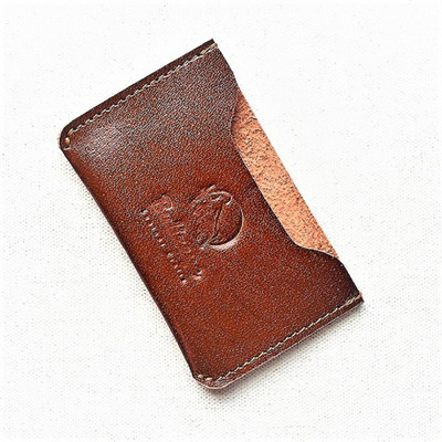 

Bullzeye Leathers 4 Card Holder(Set of 1, Tan)
