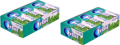 

Orbit Sugar Free (Pack of 2) Spearmint Chewing Gum(132 g Pack of 2)