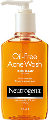 

Neutrogena Oil-free Acne Wash Facial Cleanser(175 ml)