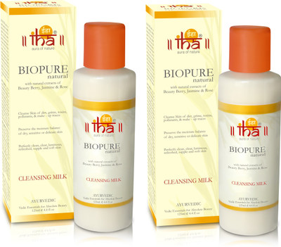

IHA Ayurvedic Biopure Cleansing Milk With Berry, Jasmine & Rose(250 ml)