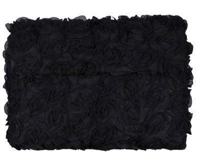 

DUCHESS Party Black Clutch