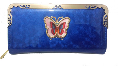 

Paris Casual Blue Clutch