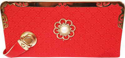 

Nicedesign Casual Red Clutch