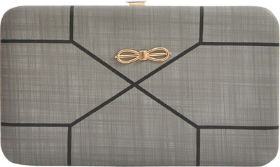 

TITLEE Party Grey Clutch