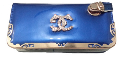 

Paris Casual Blue Clutch
