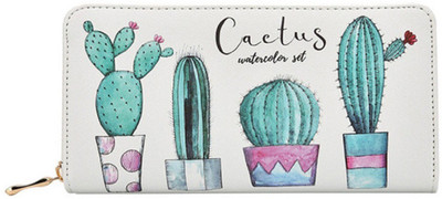 

FuerDanni Casual White, Green Clutch, Green;white