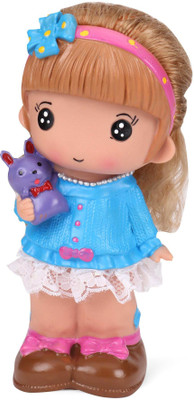 

VShine Piggy Bank Aishwarya Style Money Safe - Blue Coin Bank(Blue)