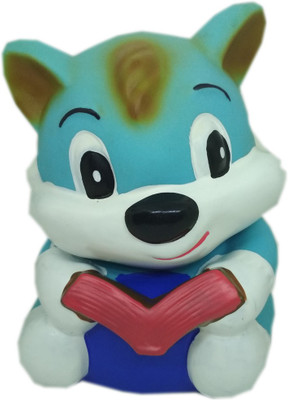 

VShine Lucky cat Money Safe Piggy Bank-Blue Coin Bank(Blue)