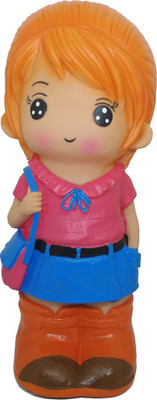 

VShine Jeniffer Money Piggy Bank Coin Bank(Orange)