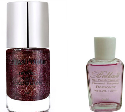 

Modicare URBAN COLOR JEWEL Garnet-Gleam NAIL LACQUER, WITH NAIL REMOVER(Set of 2)